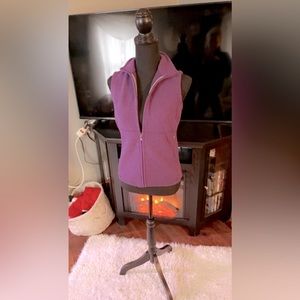 Boutique Purple Vest | Wool | Ibex | Size S | Made in USA | LIKE NEW
